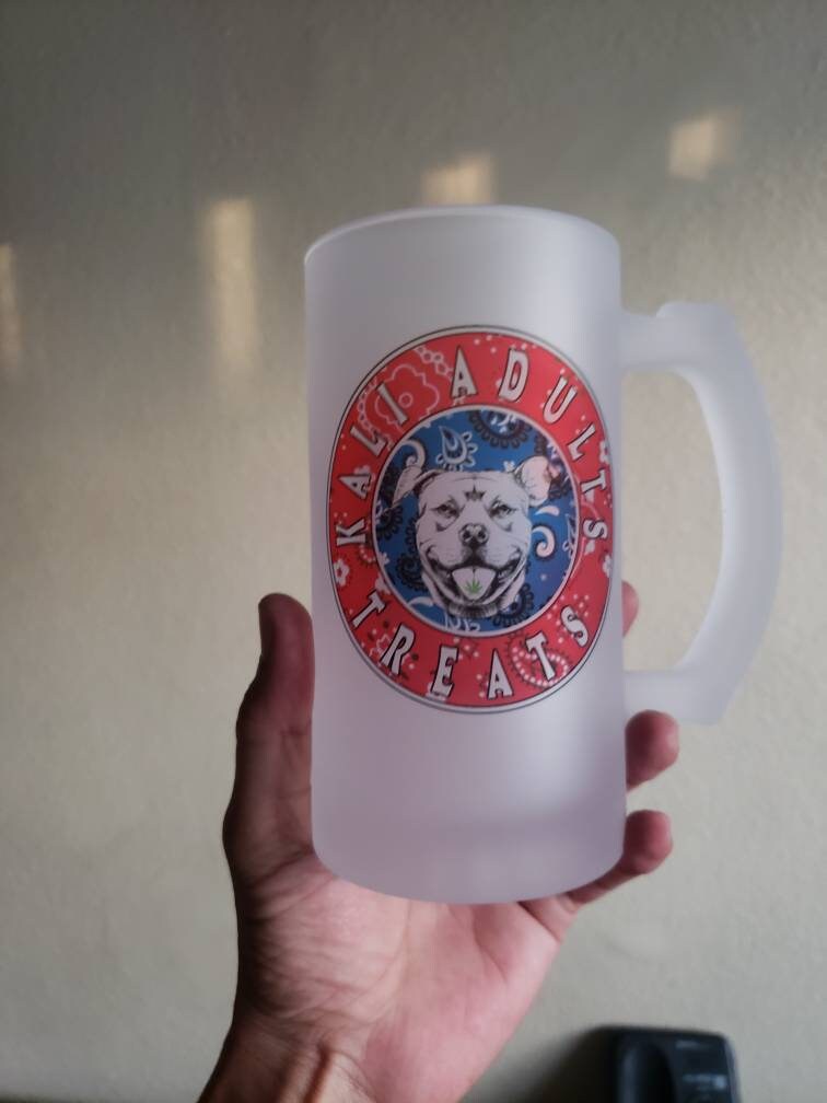 Custom Frosted Beer Mug